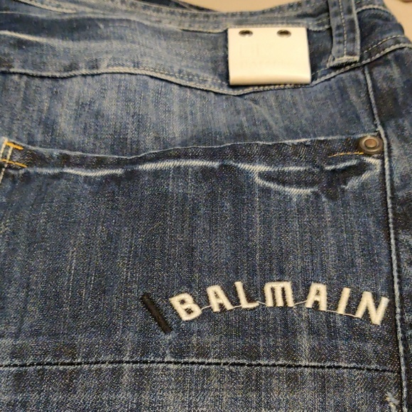 balmain mens designer jeans